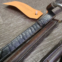 Rsd Leather Breastplate *gc, dry, clean, stiff, rubs, mismatched straps, twisted end, older?, xholes
