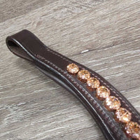 U-Shaped Padded Bling Browband *like new
