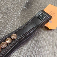 U-Shaped Padded Bling Browband *like new
