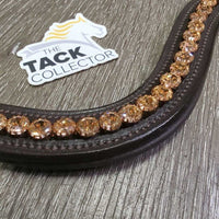 U-Shaped Padded Bling Browband *like new
