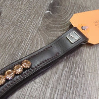 U-Shaped Padded Bling Browband *like new
