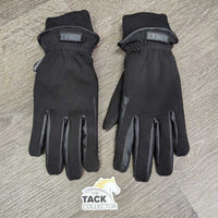 Pr Winter Riding Gloves *gc, clean, mnr rubs, faded & residue
