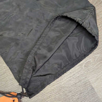 Light Nylon Helmet Drawstring Bag *vgc, dusty
