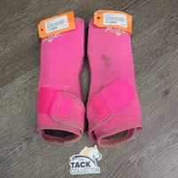Front & Hind Neoprene Closed Sports Boots. velcro *vgc/gc, dirt, stains, hair

