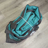 Med Winter Full Face Hood, 3x snap attch *vgc, clean, dirty lining, mnr wpf, stains, snags & threads, older?
