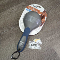 Hard Bristle Mane & Tail Brush, string, pkg *new, dust, chipped/sliced handle
