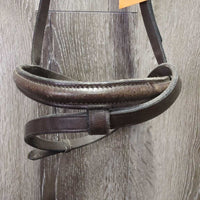 Rsd Noseband ONLY, flash *gc/fair, v.stiff, twists, dry, dirty, film, rubs, scrapes
