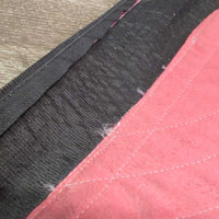 Synthetic Micro Suede Half Chaps *gc, stains, dirt, edge rubs, stretched elastics
