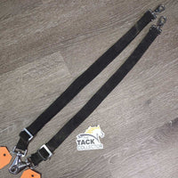 2 Elastic Leg Straps *gc, dirty, hairy
