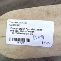 Dandy Brush *gc, dirt, bent bristles, stains, older
