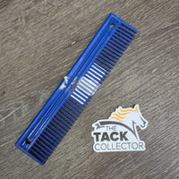 Plastic Mane Comb *gc, clean, stains, residue, scratches, sticker residue
