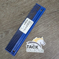 Plastic Mane Comb *gc, clean, stains, residue, scratches, sticker residue
