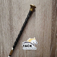 Pro Balance Dressage Whip. cap end *vgc, stained handle
