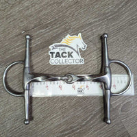 Thick Slow Twist Full Cheek Bit *gc, clean, stains, scratches, scuffs, residue, dull
