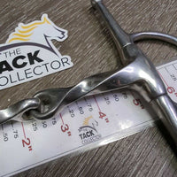 Thick Slow Twist Full Cheek Bit *gc, clean, stains, scratches, scuffs, residue, dull
