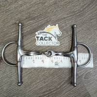 Thick Slow Twist Full Cheek Bit *gc, clean, stains, scratches, scuffs, residue, dull
