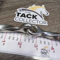 Thick Slow Twist Full Cheek Bit *gc, clean, stains, scratches, scuffs, residue, dull
