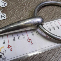 Thin Hvy Loose Ring Snaffle Bit *vgc, clean, stains, scratches, scuffs & rubs

