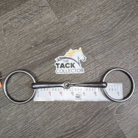 Thin Hvy Loose Ring Snaffle Bit *vgc, clean, stains, scratches, scuffs & rubs
