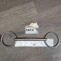 Thin Hvy Mullen Mouth Loose Ring Bit *gc, clean, mnr scuffs, scratches, stains & rubs
