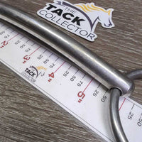 Thin Hvy Mullen Mouth Loose Ring Bit *gc, clean, mnr scuffs, scratches, stains & rubs
