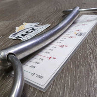 Thin Hvy Mullen Mouth Loose Ring Bit *gc, clean, mnr scuffs, scratches, stains & rubs
