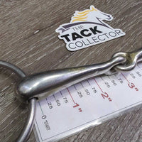 Med Hollow Mouth Loose Ring Snaffle Bit *gc, clean, scuffs, scratches, stains
