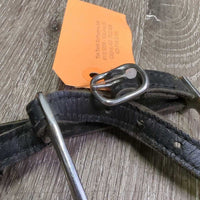 v.Fine Smooth Rowel Spurs, Thick Leather Spur Straps *xc/vgc, clean, mnr scuffs & edge scrapes
