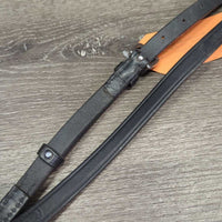 Soft Leather adjustable Lever Noseband *vgc, clean, mnr slices, chips, rubs & peeling edges
