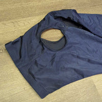 Lycra Full Face Slinky, Velcro, Zipper *vgc, dirty - film inside, mnr hair & threads
