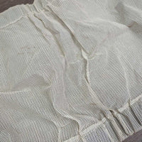 Soft Hvy Mesh Closed Stall Guard *gc, v.rusty snaps, rubs, puckers, stains, clean?, older?
