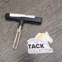 Metal "T" Cork Tap *vgc, mnr scuffs, angled?
