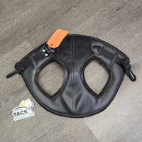 Felt Lined Poll Guard - Head Bumper, snaps *xc, clean, mnr hair & dirt?residue
