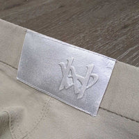 Full Seat Breeches *gc, seam puckers, seat: rubs, pills & stains, older
