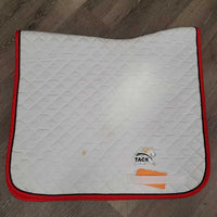 Quilt Dressage Saddle Pad "Equus Physio" *new, tags, clean, mnr stains, dirt, hair
