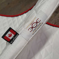 Quilt Dressage Saddle Pad "Equus Physio" *new, tags, clean, mnr stains, dirt, hair
