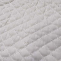 Quilt Dressage Pad, piping *gc, clean, pills, stains, mnr threads, unstitched, dingy
