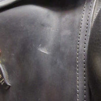 17" M 4.75" Euroriding Titan II Dressage Saddle, Green Nylon/Fleece Lined Saddle Storage - Carry Bag, Wool Flocking, xlg Rear Gusset Panels, XLg External Front Blocks, Flaps: 16.5"L x 11"W Serial #: 302 080 323 17
