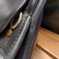 17" M 4.75" Euroriding Titan II Dressage Saddle, Green Nylon/Fleece Lined Saddle Storage - Carry Bag, Wool Flocking, xlg Rear Gusset Panels, XLg External Front Blocks, Flaps: 16.5"L x 11"W Serial #: 302 080 323 17
