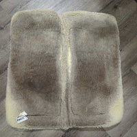 Thick Fleece Western Saddle Pad *gc, dirty, v.hairy, rubs, clumpy, twist

