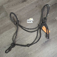 Thick Nylon Rope Halter *fair/poor, v.frayed, v.rubbed & threads
