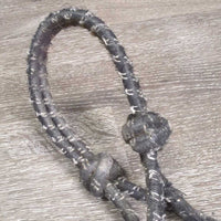 Thick Nylon Rope Halter *fair/poor, v.frayed, v.rubbed & threads
