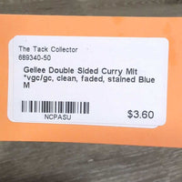 Gellee Double Sided Curry Mit *vgc/gc, clean, faded, stained
