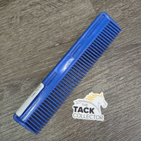 Plastic Mane Comb *gc, clean, scuffed, fadedmnr dirt, faded
