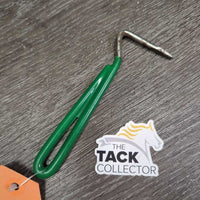 Metal Hoof Pick, vinyl grip *gc, rust, dirt

