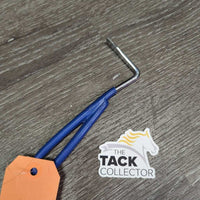 Metal Hoof Pick, vinyl grip *xc/vgc, mnr stains/rubs
