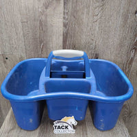 Plastic Grooming Tote *gc, dirt, hair, scuffed, scratches, marker
