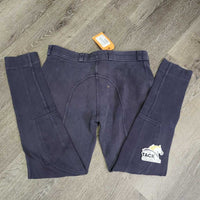 Hvy Cotton Full Seat Jodphurs *gc, mnr hair, faded, puckers, older, rubs, curled top
