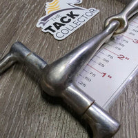 Hvy Thick Western D Ring Snaffle Bit *gc, clean, scratches, peeled, scuffs, v.loose joints
