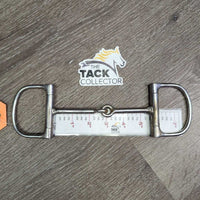 Thin D Ring Snaffle Bit *fair, residue, dirt, rough/thick welds
